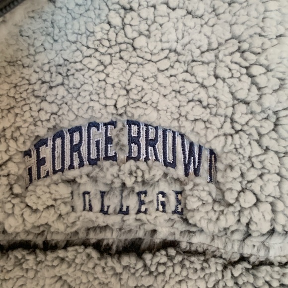 George Brown College Fleece Sweater - Picture 3 of 8